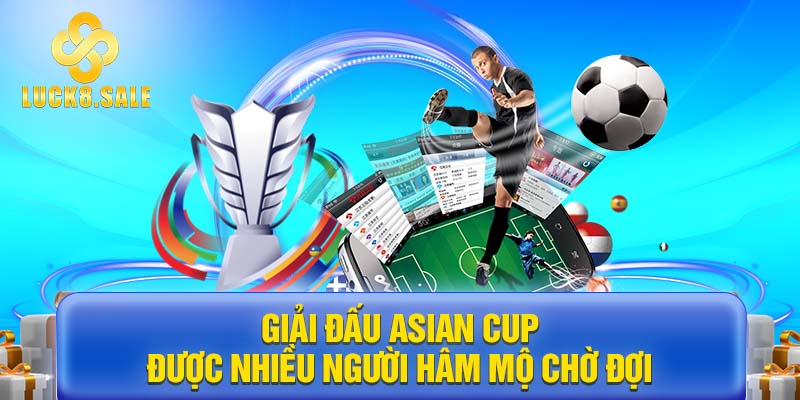 Giải đấu Asian Cup được nhiều người hâm mộ chờ đợi